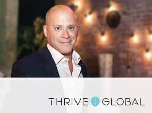 Thrive global Josh Rubach